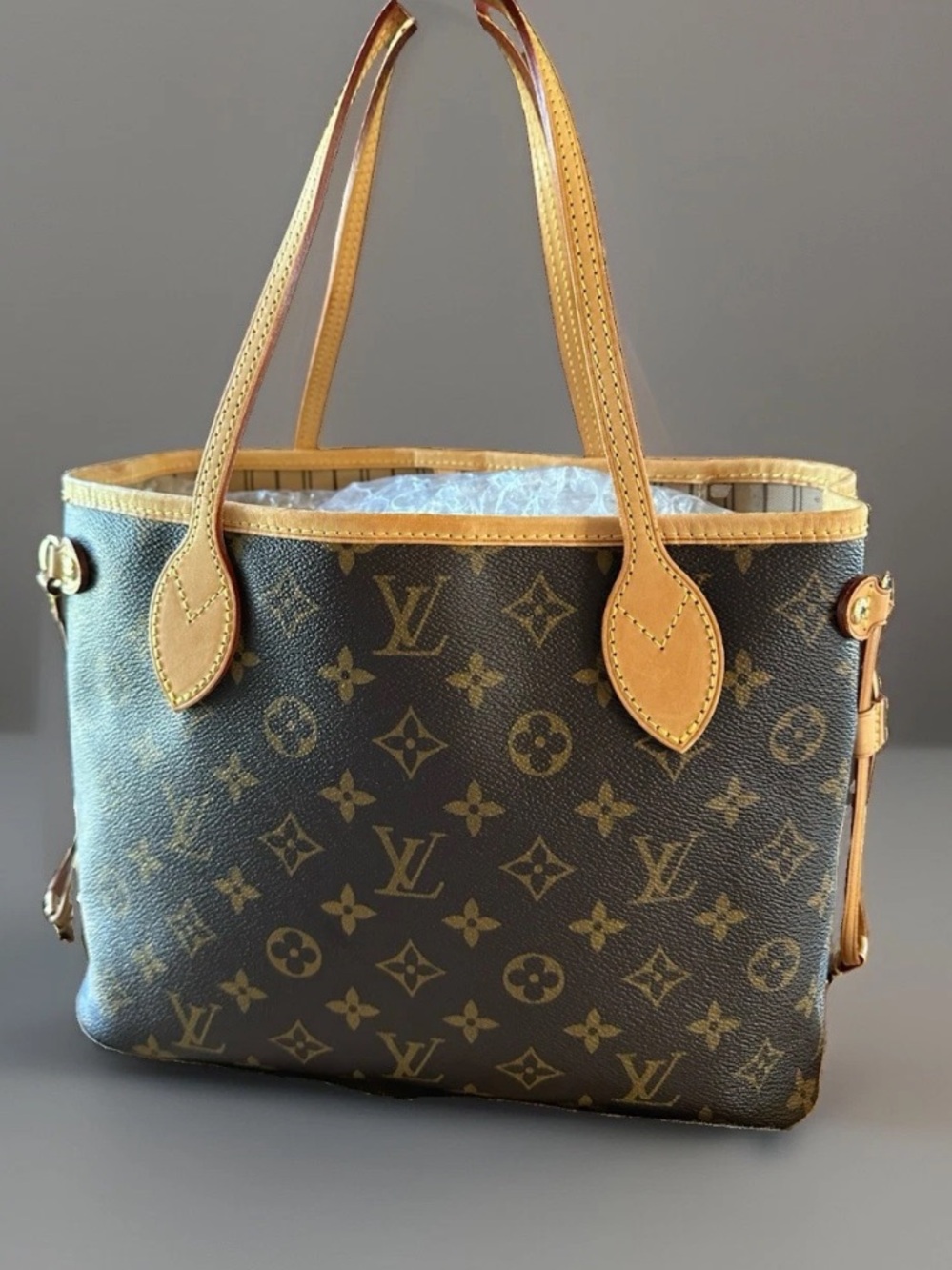Louis Vuitton Neverfull Monogram Tote PM Brown Canvas - Picture 14 of 16